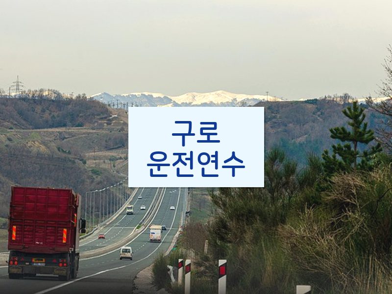 구로운전연수 후기