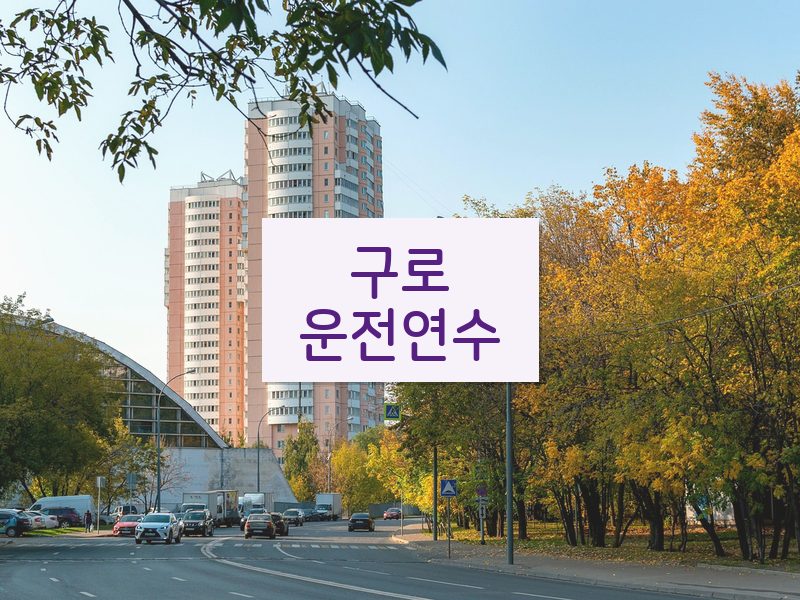 구로운전연수 후기