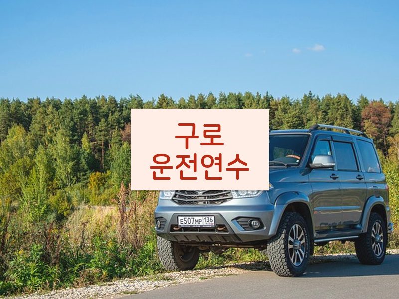 구로운전연수 후기