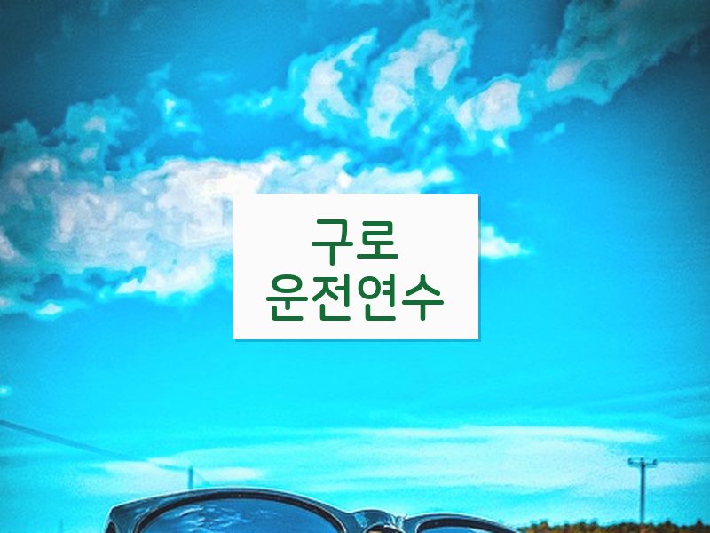구로운전연수 후기