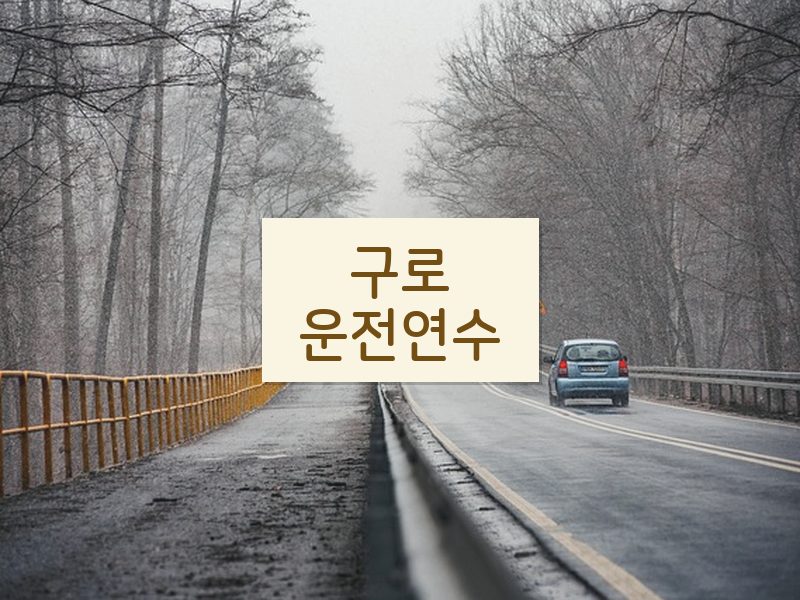 구로운전연수 후기