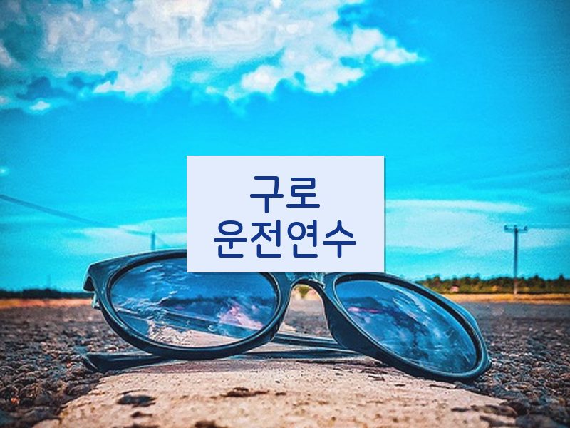 구로운전연수 후기