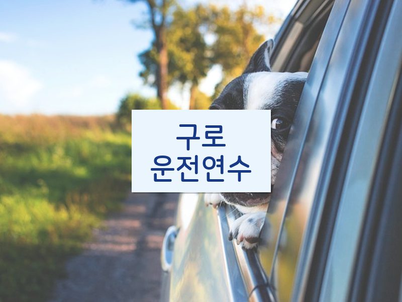 구로운전연수 후기