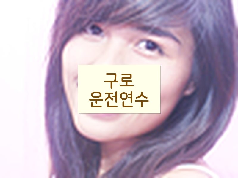 구로운전연수 후기