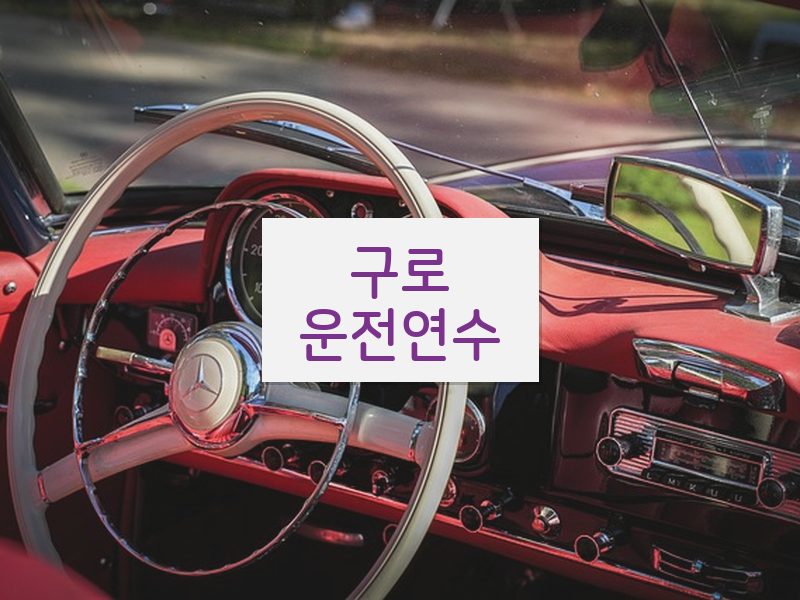 구로운전연수 후기