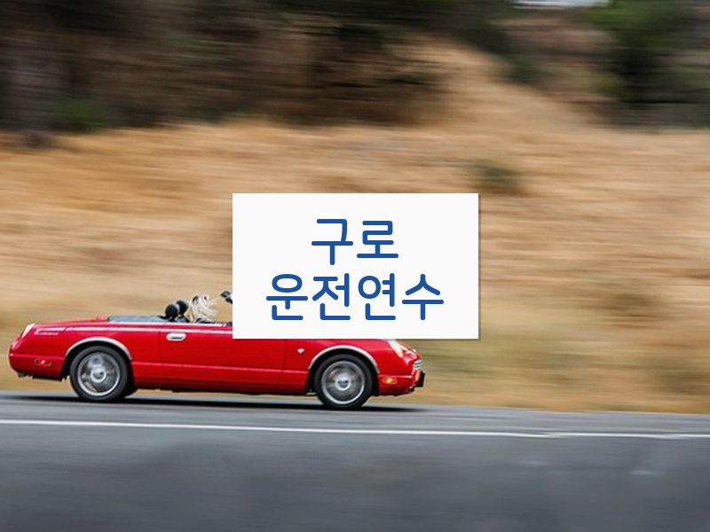 구로운전연수 후기