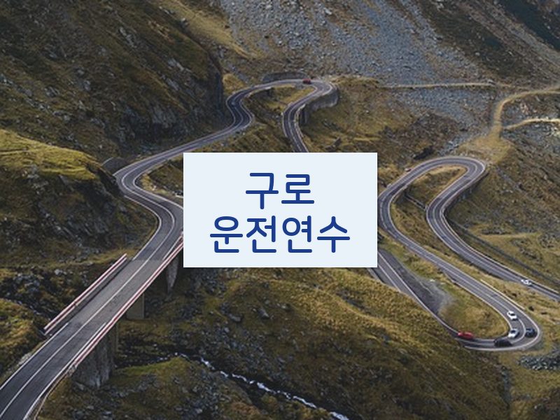 구로운전연수 후기