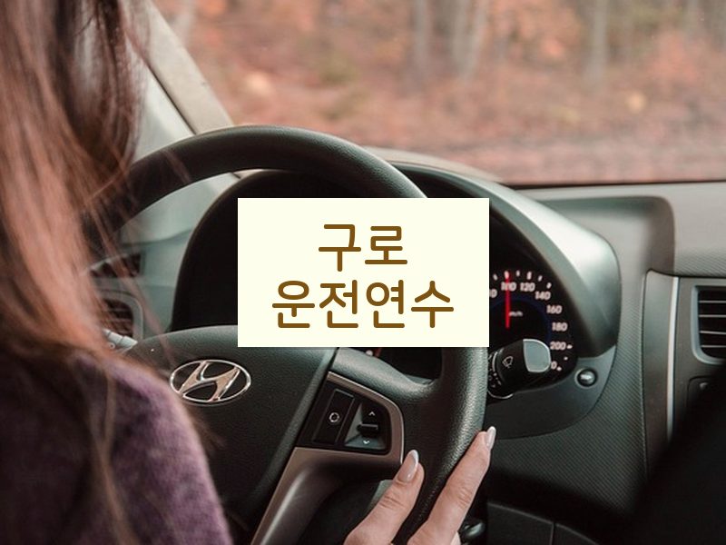구로운전연수 후기