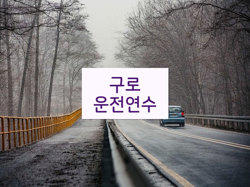 구로운전연수 후기