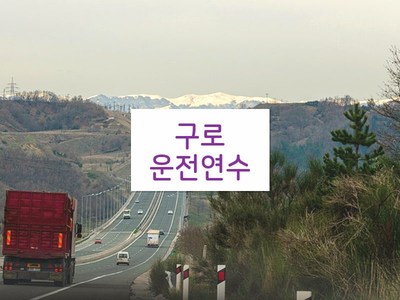 구로운전연수 후기