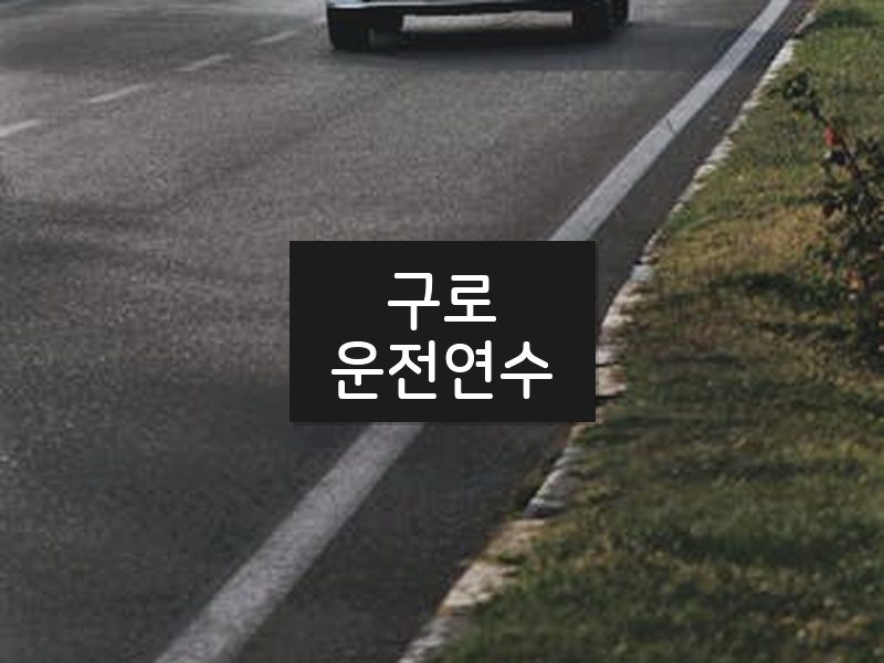 구로운전연수 후기