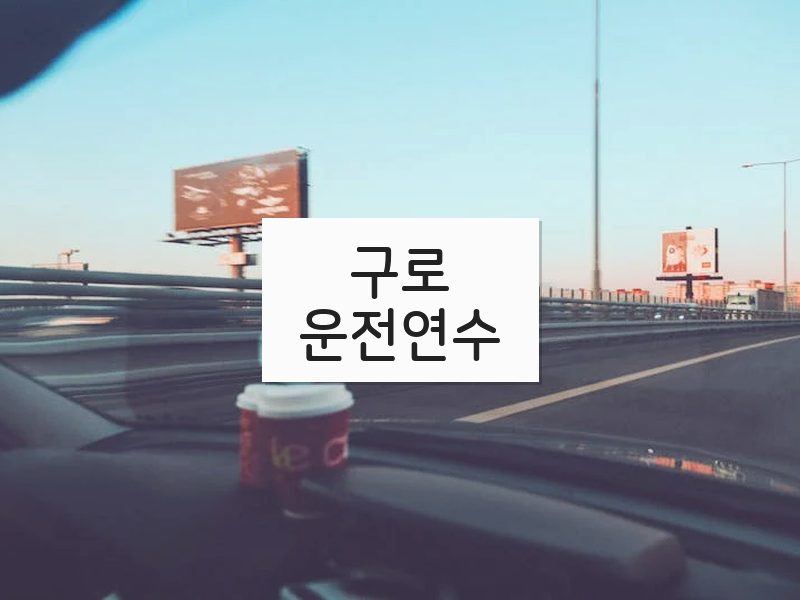 구로운전연수 후기