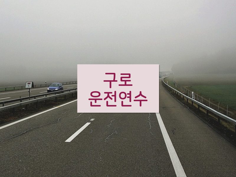 구로운전연수 후기