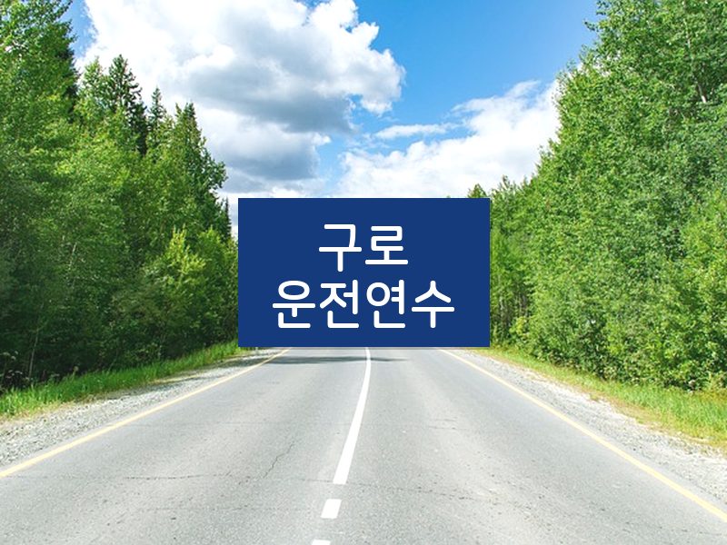 구로운전연수 후기