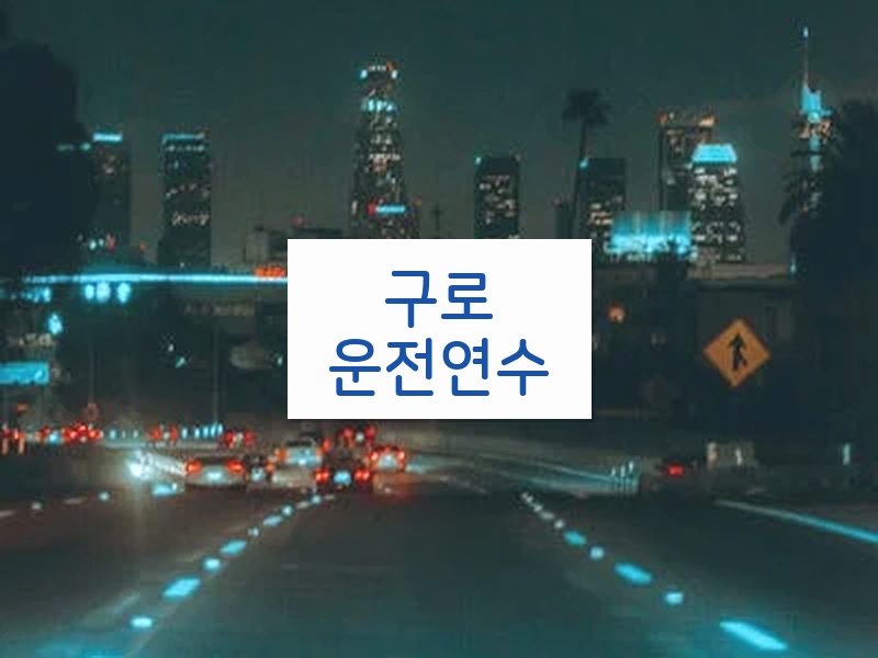구로운전연수 후기