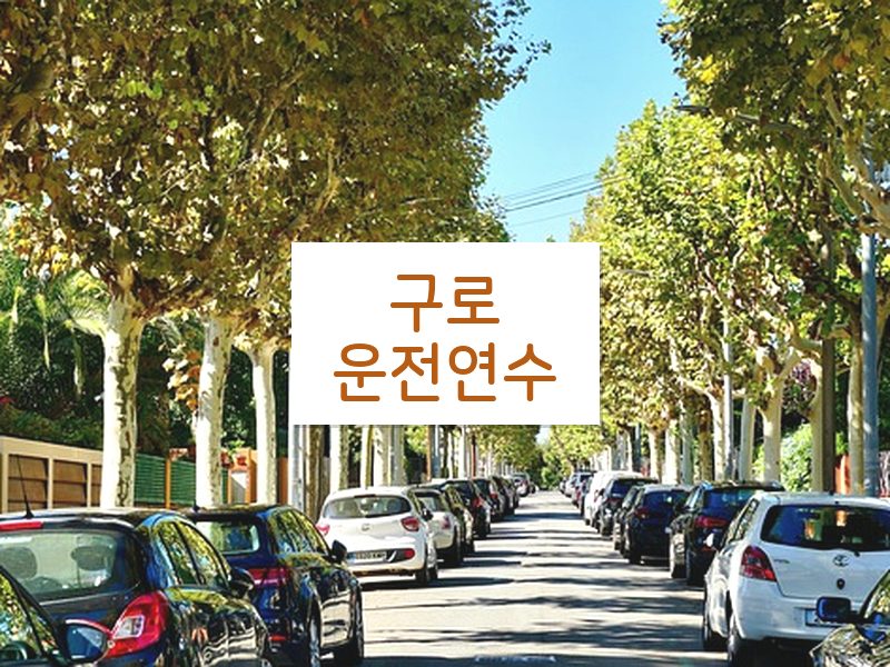 구로운전연수 후기