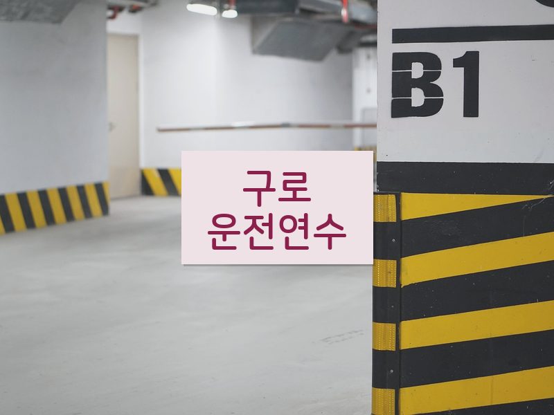 구로운전연수 후기