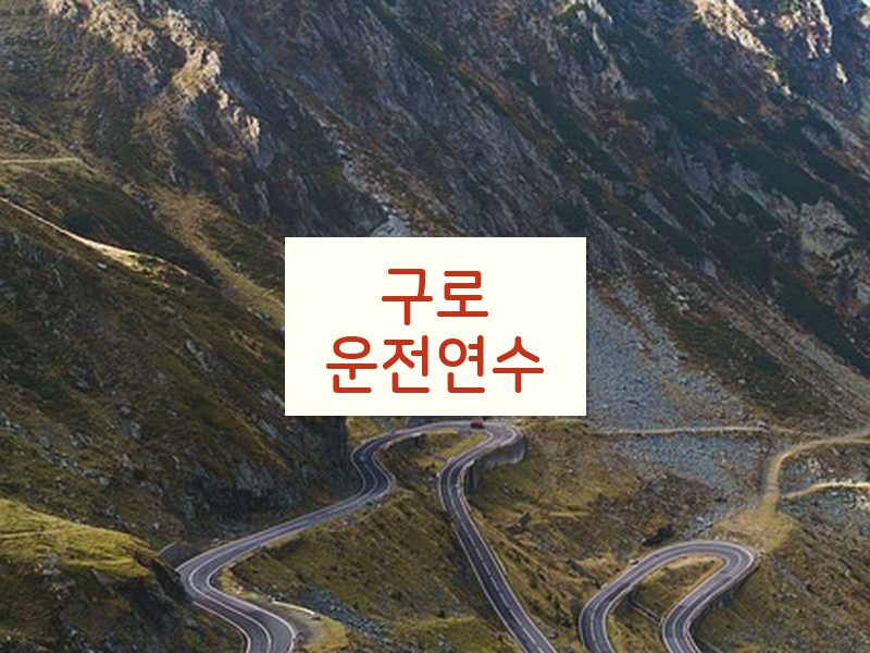 구로운전연수 후기