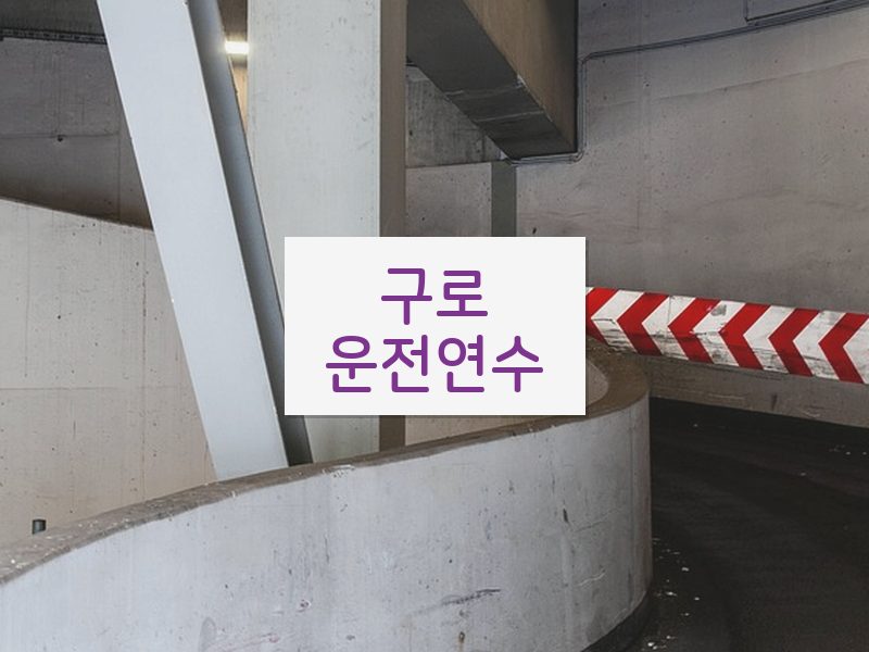 구로운전연수 후기