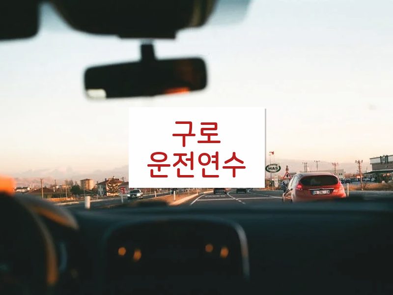 구로운전연수 후기