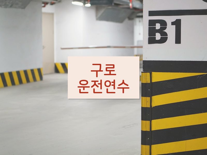 구로운전연수 후기