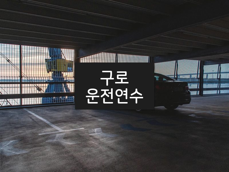 구로운전연수 후기