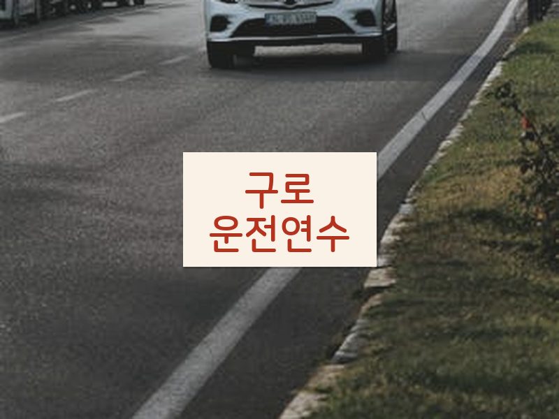 구로운전연수 후기