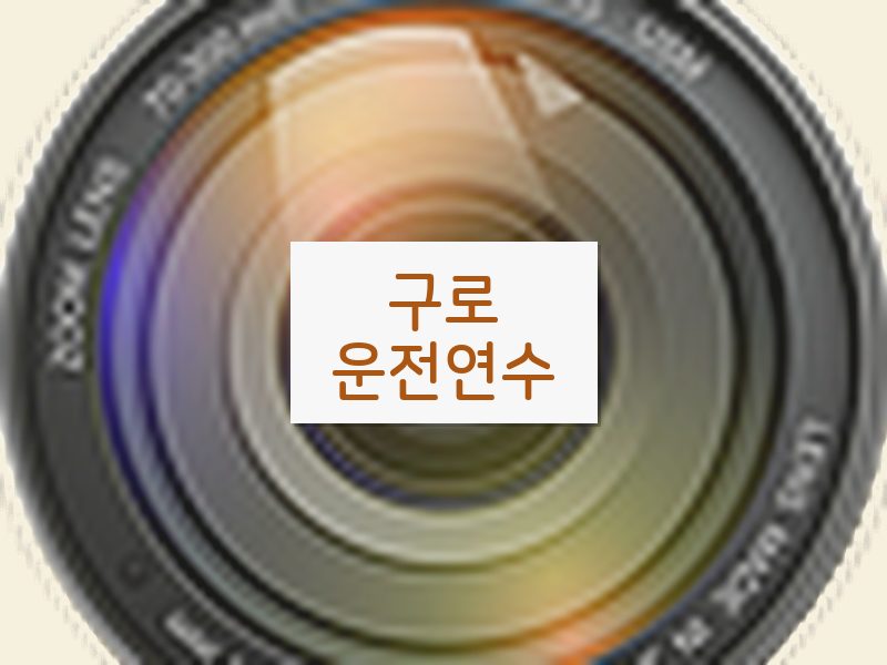 구로운전연수 후기