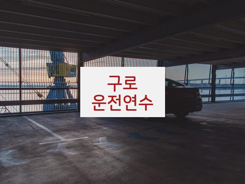 구로운전연수 후기