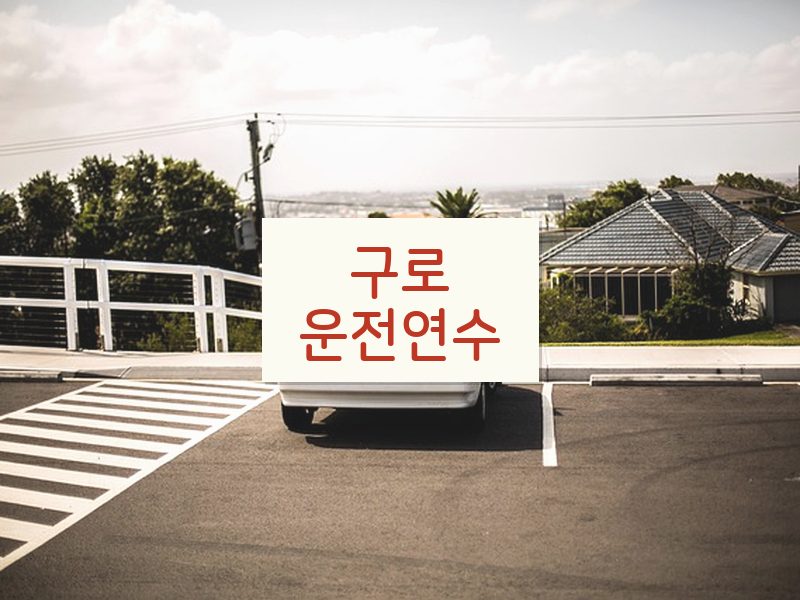 구로운전연수 후기