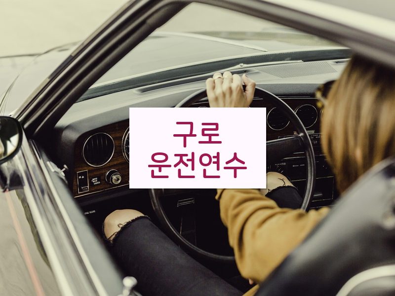 구로운전연수 후기