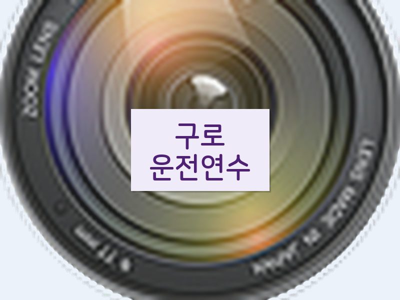 구로운전연수 후기